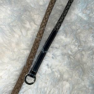 2for1 !!! Leather coach belts